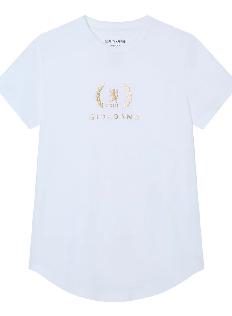 Women’s Regular Fit Cotton Crew Neck Printed Tee